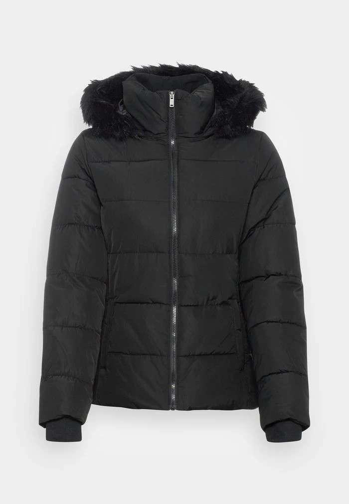 Manteau ANNA FIELD Anna Field Short Puffer With Hood Noir Femme | BWB-1257402